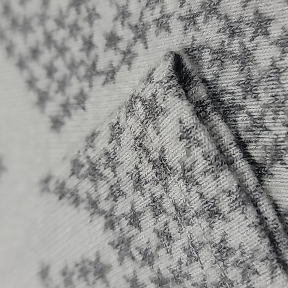 Lucky Brand Long Sleeve Cloud Jersey Scoop Neck Lightweight Star Sweater Size M - Picture 4 of 17